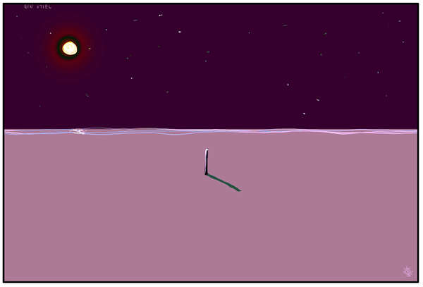 vergrößern Ein Stiel