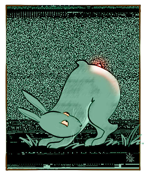 vergrößern Karnickelpopickel