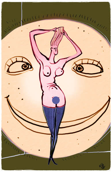 vergrößern Lächeln für Dame