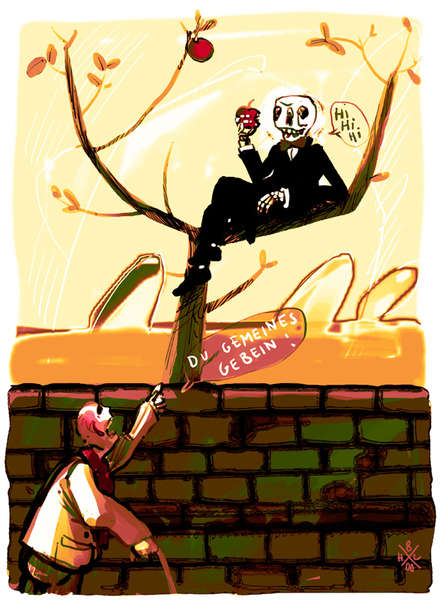 vergrößern Der Tod im Apfelbaum