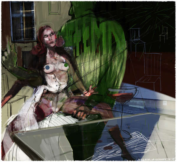 vergrößern Der grüne Herr