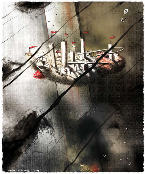 vergrößern Großer weißer Vogel