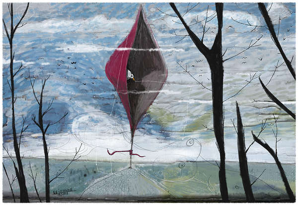 vergrößern Herbstvogel