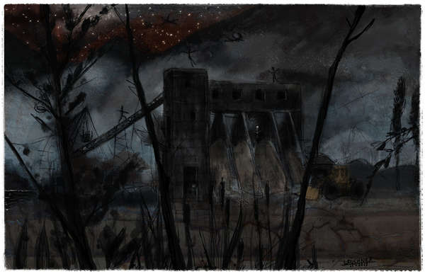 vergrößern Kieswerk