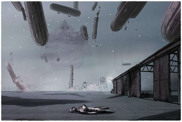 vergrößern Graues, graues Morgengrauen