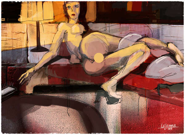 vergrößern Der Anruf