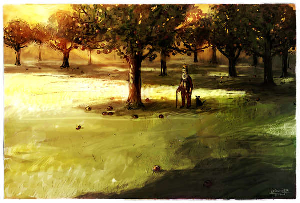 vergrößern Der Apfelkönig