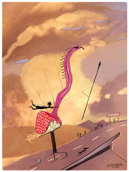 vergrößern Flamingo Road