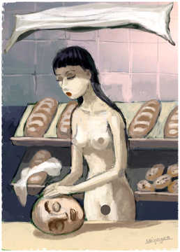 Die Brotbäckerin