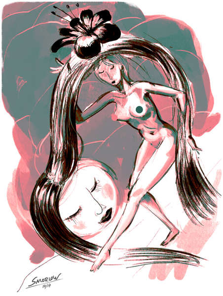 vergrößern Blumenkind