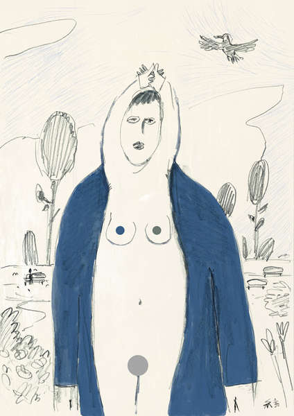 vergrößern Blaues Vögelchen