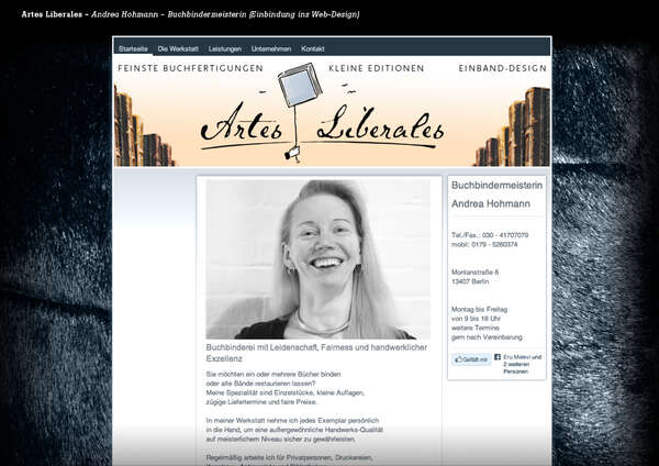 Artes Liberales – Buchbinderei