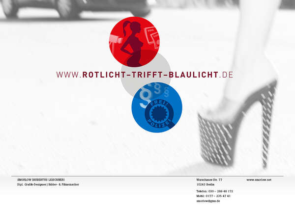 Rotlicht trifft Blaulicht
