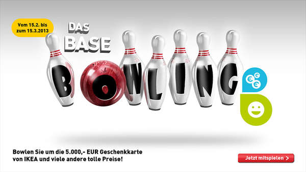 vergrößern Das BASE Bowling-Spiel