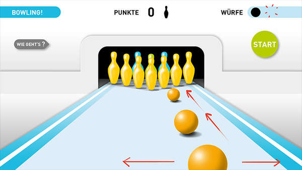 vergrößern Das BASE Bowling-Spiel