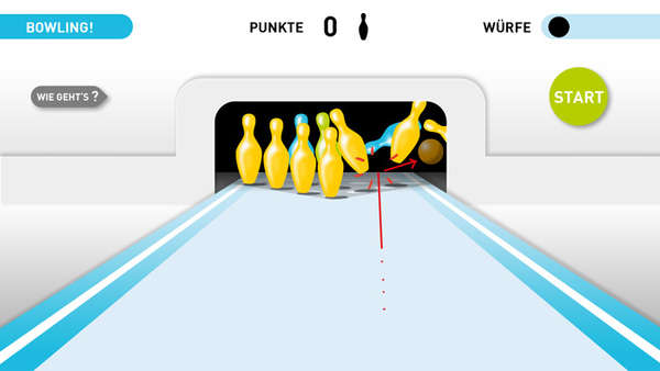 vergrößern Das BASE Bowling-Spiel