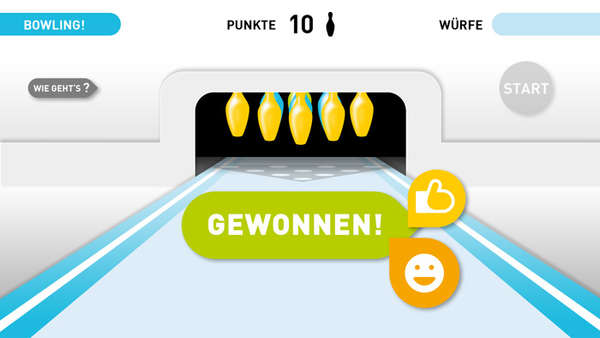 vergrößern Das BASE Bowling-Spiel