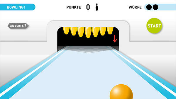 vergrößern Das BASE Bowling-Spiel