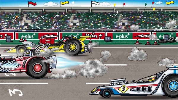 vergrößern Dragster (Version E-Plus)