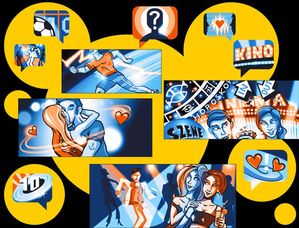 vergrößern Dialing