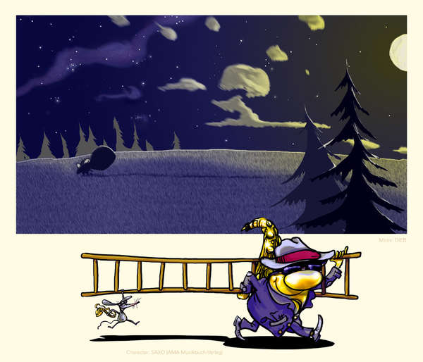 vergrößern Saxophon-Joe