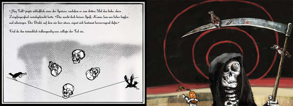 Der Tod und die Möhre – Bilderbuch