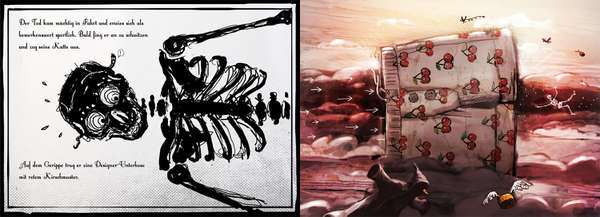 Der Tod und die Möhre – Bilderbuch