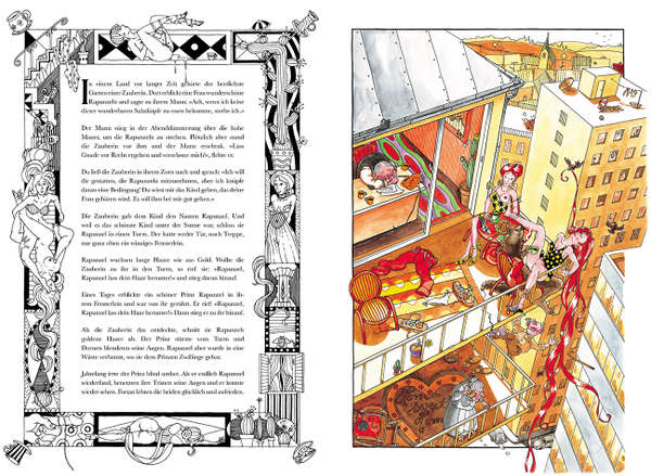 Werwolf trifft Rapunzel