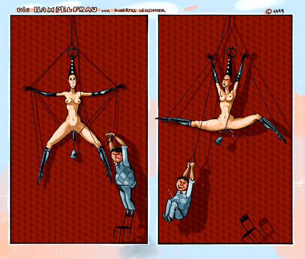 vergrößern Die Hampelfrau